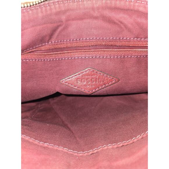 Fossil Dawson Leather Multi Colored Crossbody Bag - Picture 3 of 12